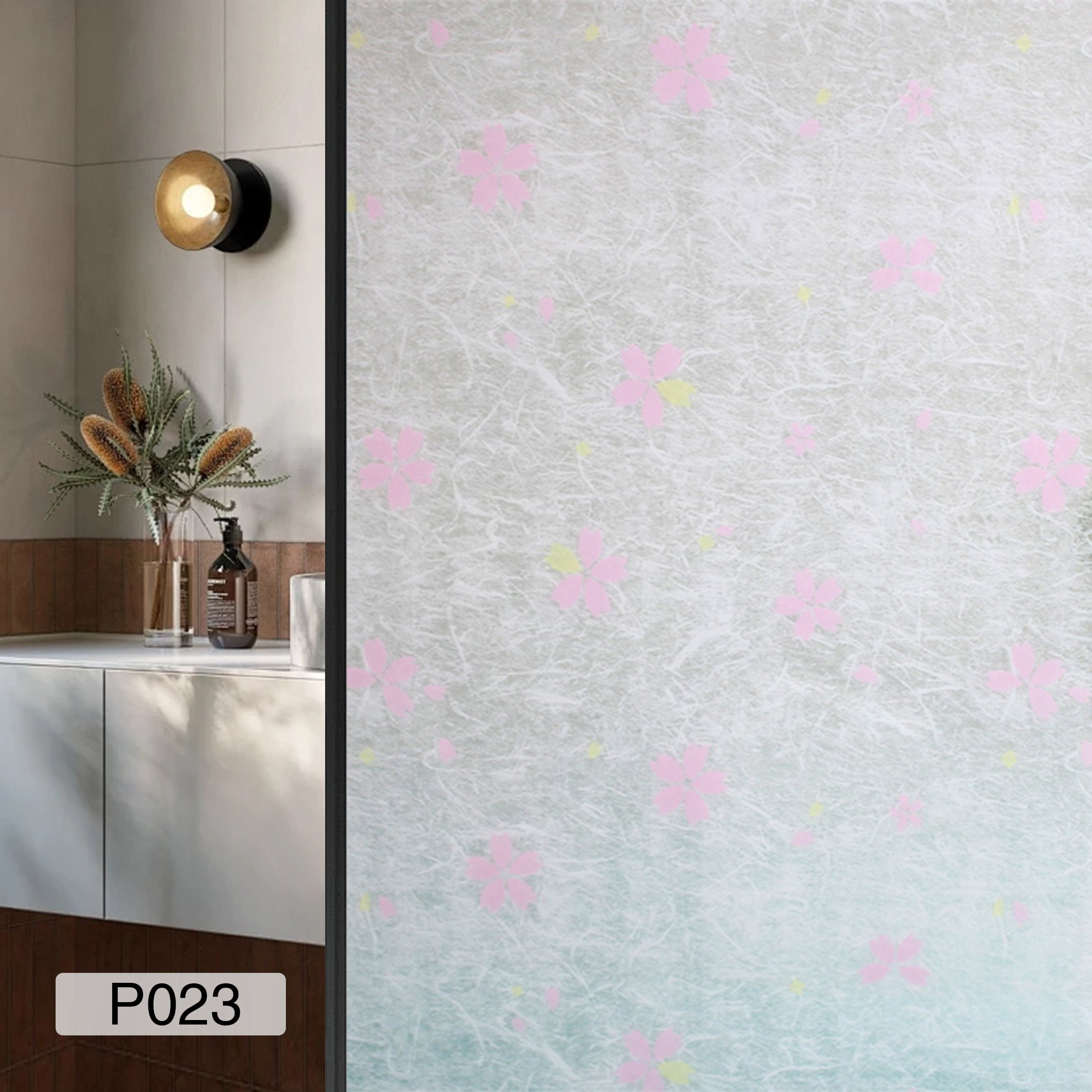 colored decorative stained glass deco film art window film