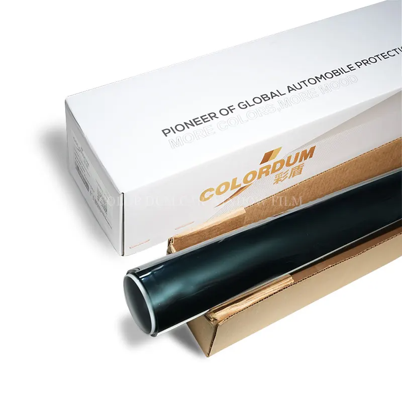 Colordum MR35 Cars Window Tint Film 99% High-quality PET Building Decorative Colored Mirror Window Glass Film