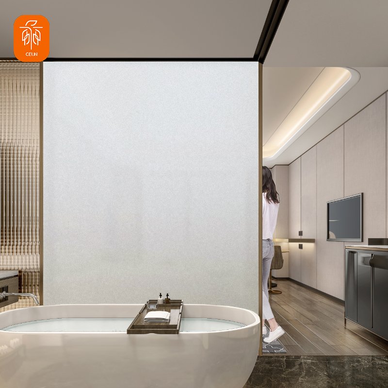 New Vinyl Reflective Self Adhesive Decoration Frosted Glass Sticker Glass Window Tint Film For Window Glass