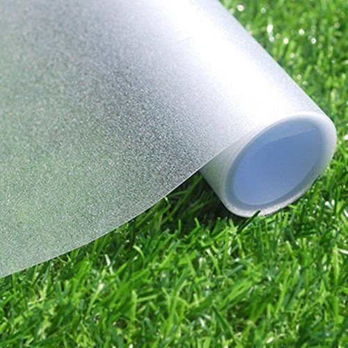 Unti-UV 2D Embossed PVC cling film with peel and stick