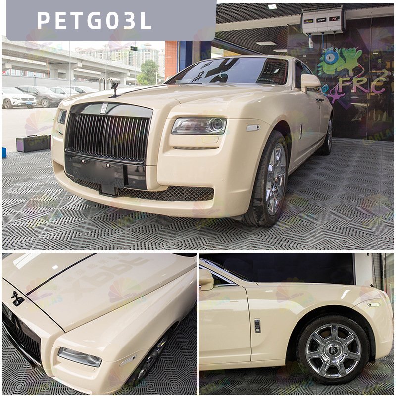 CARLAS Crystal Car Accessories Sticker PET Material Roll for Body Anti-Scratch and UV Proof Vinyl Wrap Car Film