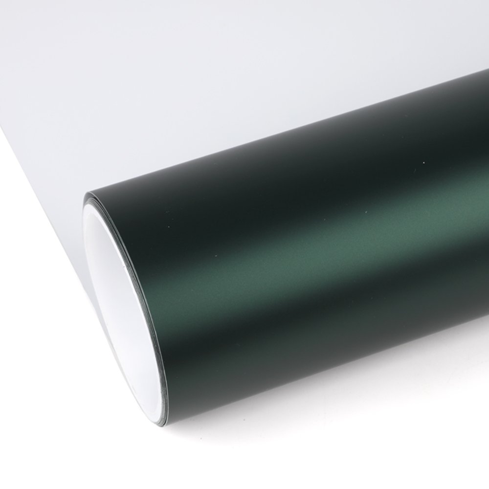 High Quality Super Dumb Venom Green Car Color Change Film Metallic Matte Texture Car Decorative Film