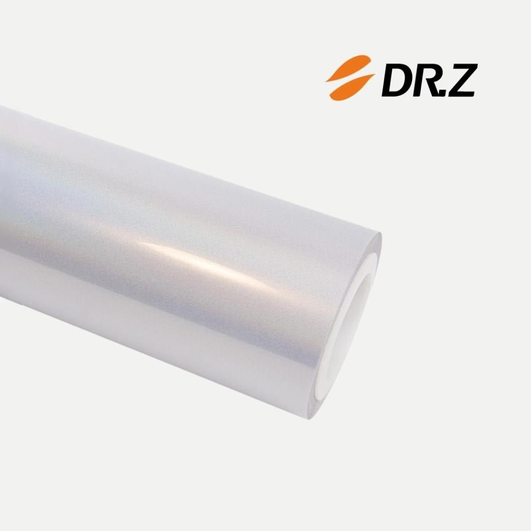 Rainbow Majestic White Vinyl Wrap car wrap vinyl color OEM Factory price decorative films color-changing car tpu film