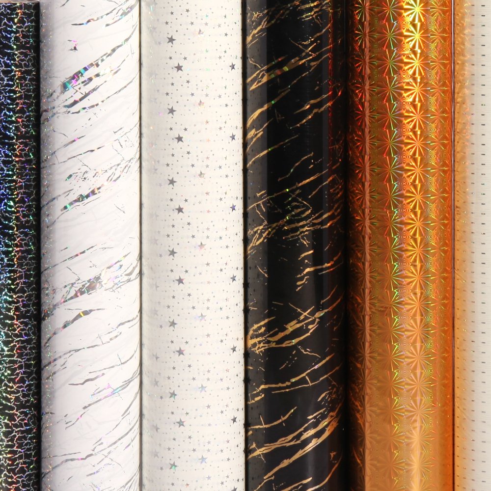 Diwo Marble Design Hot Stamping Foil For UV Marble Sheet Marble Decorative Film For Furniture