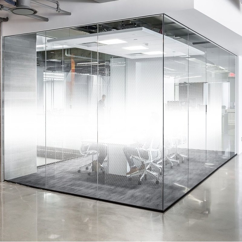 Best Price Of Decorative Self Adhesive Professional Gradient Frosted Effect Window Glass Gradient Films For Buildings And Office