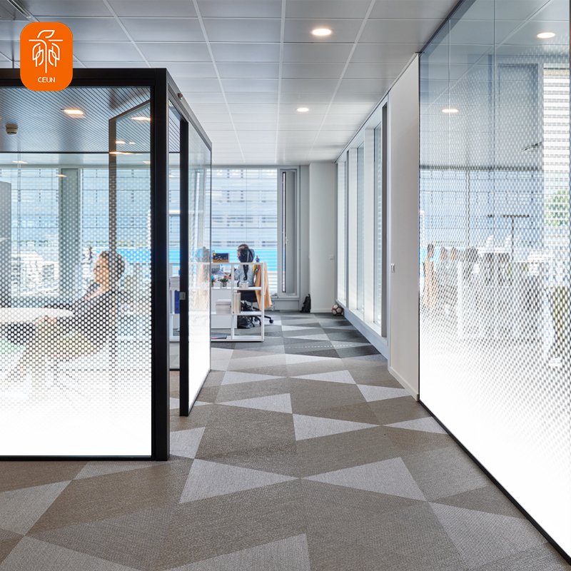 Best Price Of Decorative Self Adhesive Professional Gradient Frosted Effect Window Glass Gradient Films For Buildings And Office