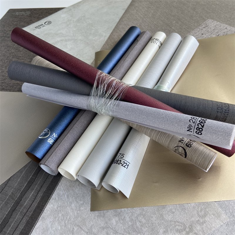 Fabric Design PVC Decorative Film Nice for Decor Vacuum Membrane Press PVC