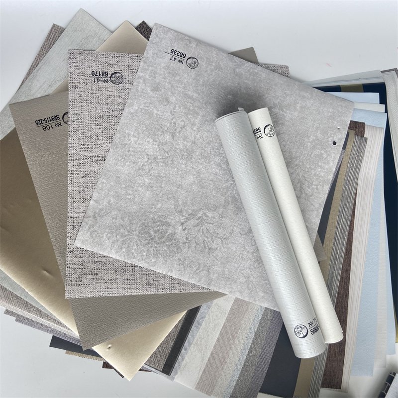 Fabric Design PVC Decorative Film Nice for Decor Vacuum Membrane Press PVC