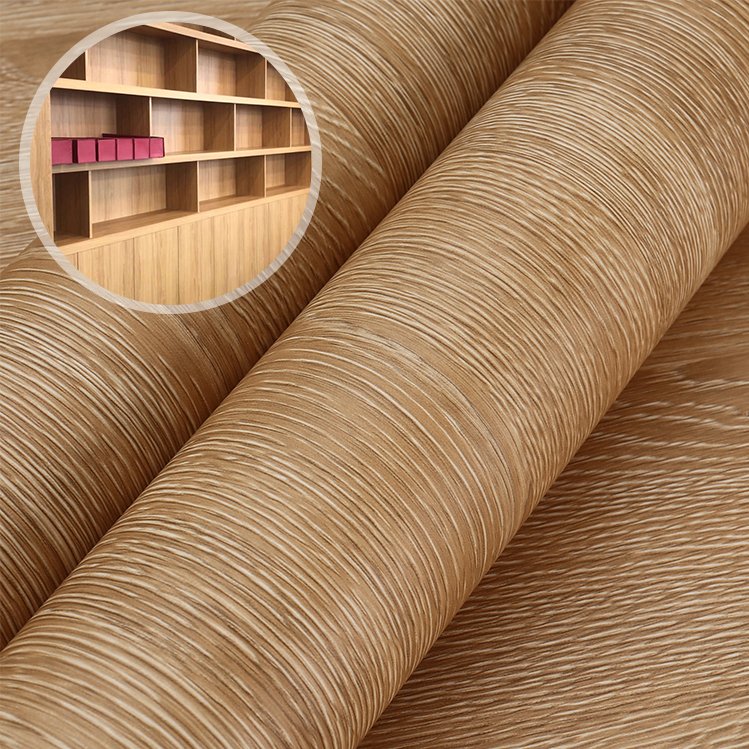 Texture Laminate Kitchen Cabinet Self Adhesive Furniture Vinyl Wood Grain PVC Film