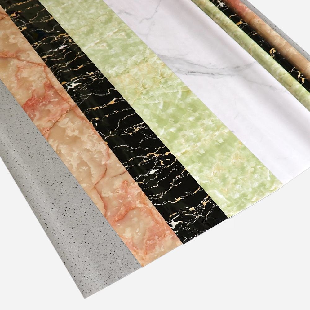 Factory Price PVC Black Marble Self Adhesive Film Peel And Stick kitchen home Decoration Film