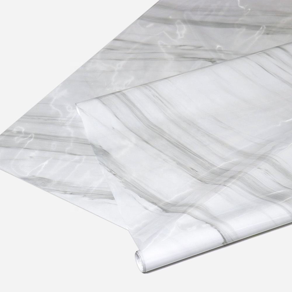 Factory Price PVC Black Marble Self Adhesive Film Peel And Stick kitchen home Decoration Film