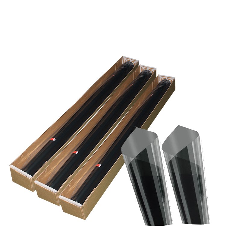 5% 15% 35% 50% 70% Sun Window film Car Tint film 2ply Carbon Dyed Solar Glass Protection Foil Factory Price Car Window film