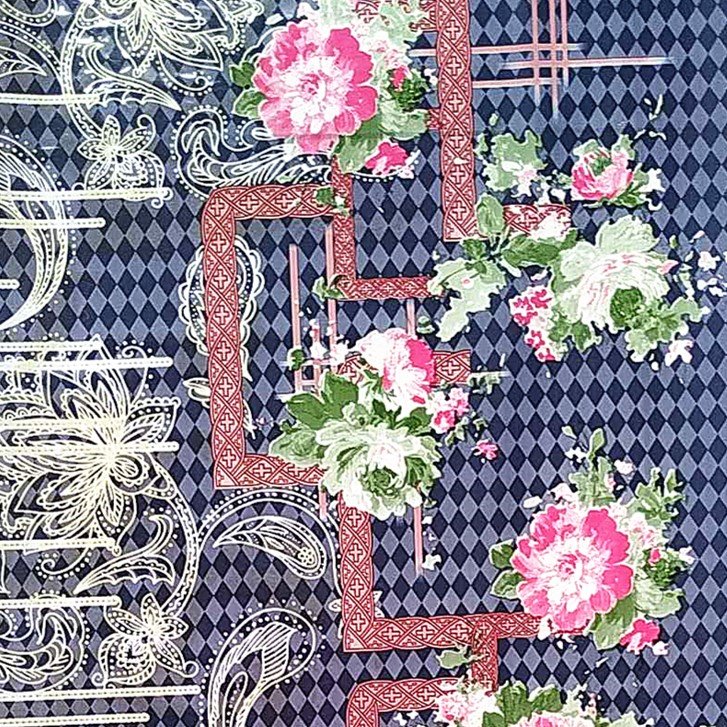 PET Damascus Pattern Hot Stamping Foils Heat Transfer PVC Laminated Decorative Film