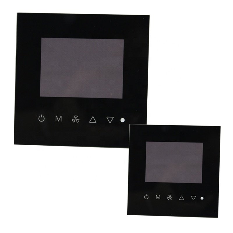 Air conditioning display anti-scratch glass lens semi-transparent window tempered glass