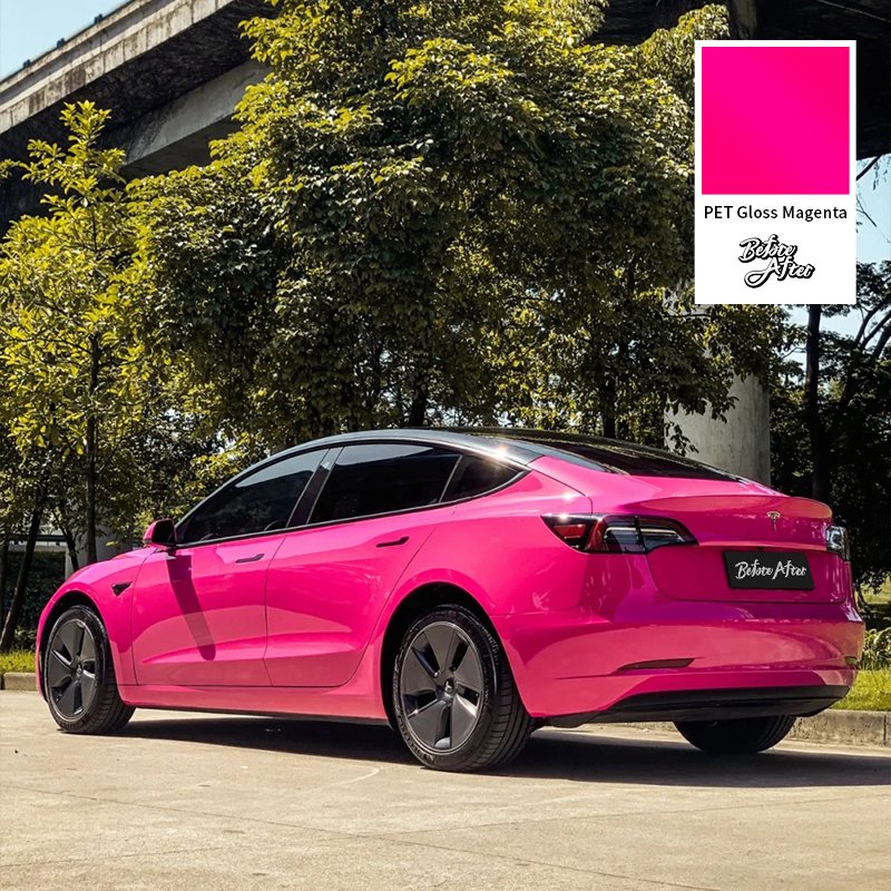 1.52*17m/Roll Repair Crystal Series Car Vinyl Wrap Sticker PVC Car Colour Change Film Rose Red Car Wrap Film