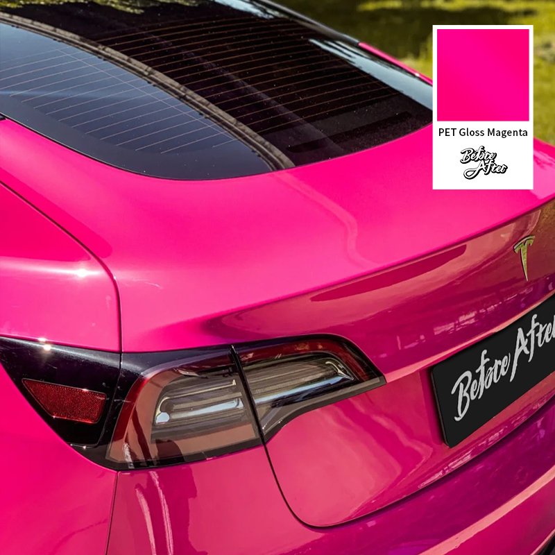 1.52*17m/Roll Repair Crystal Series Car Vinyl Wrap Sticker PVC Car Colour Change Film Rose Red Car Wrap Film