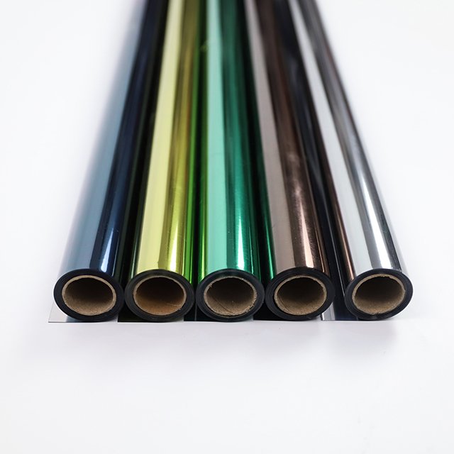 self adhesive anti-uv waterproof reflective film for the window 1.52x50 for home use