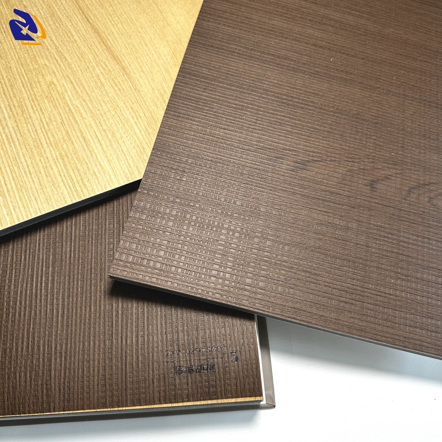 2024 Vine Woven Walnut Wood Grain PVC Lamination Film Embossed Interior Hotel Wall Decor Film for Furniture Used Wall Decoration