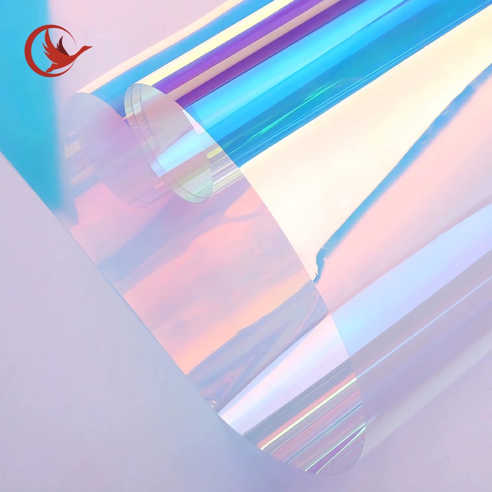 Rainbow film, environmentally friendly PET material, dichroic rainbow window film, glass decorative film
