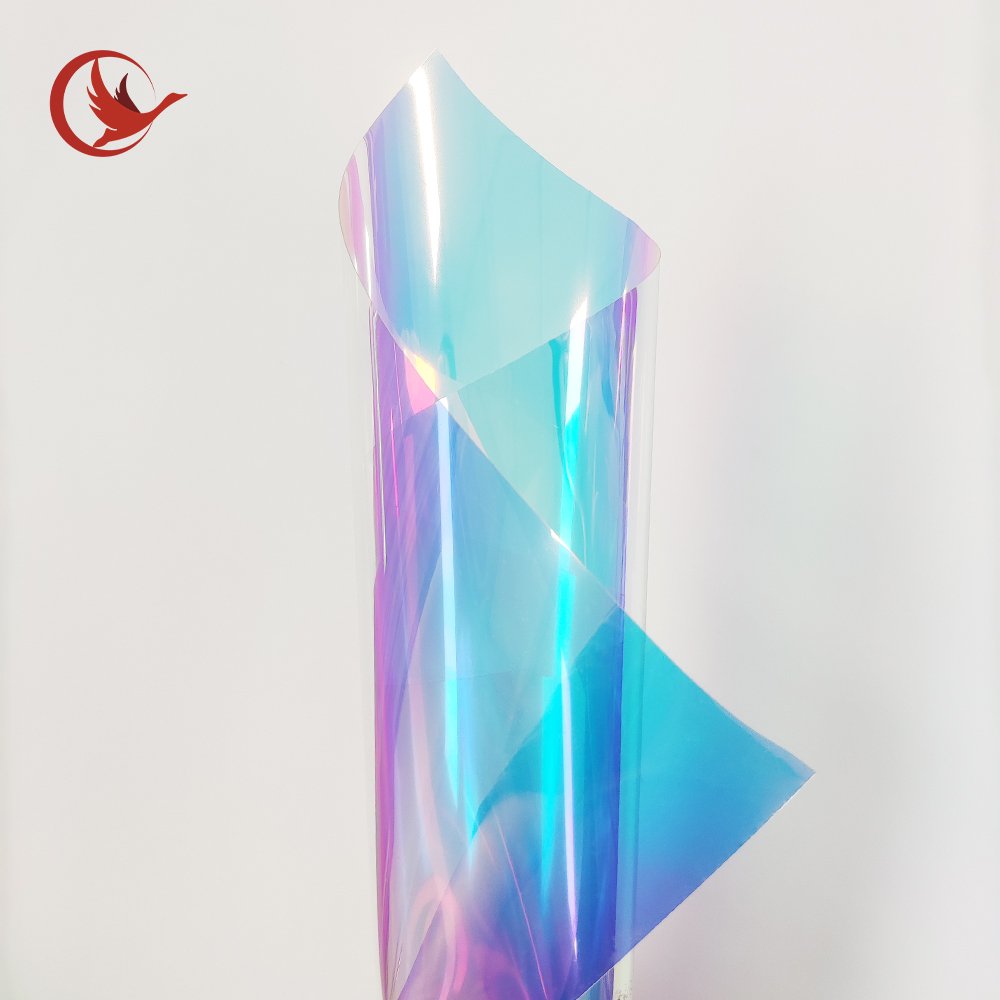 Rainbow film, environmentally friendly PET material, dichroic rainbow window film, glass decorative film