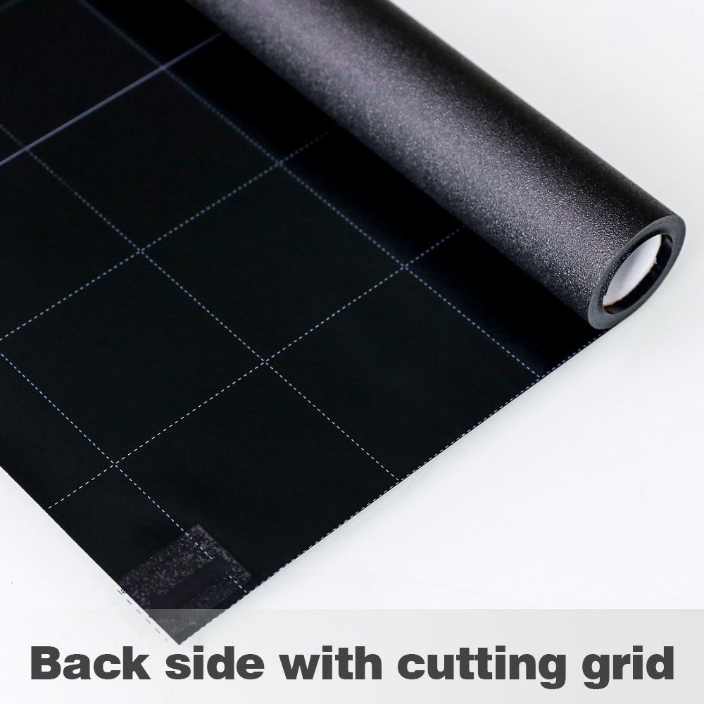 Static Cling Total Blackout Window Film 100% UV Blocking Window Darkening Film Best Home Window Tint Film