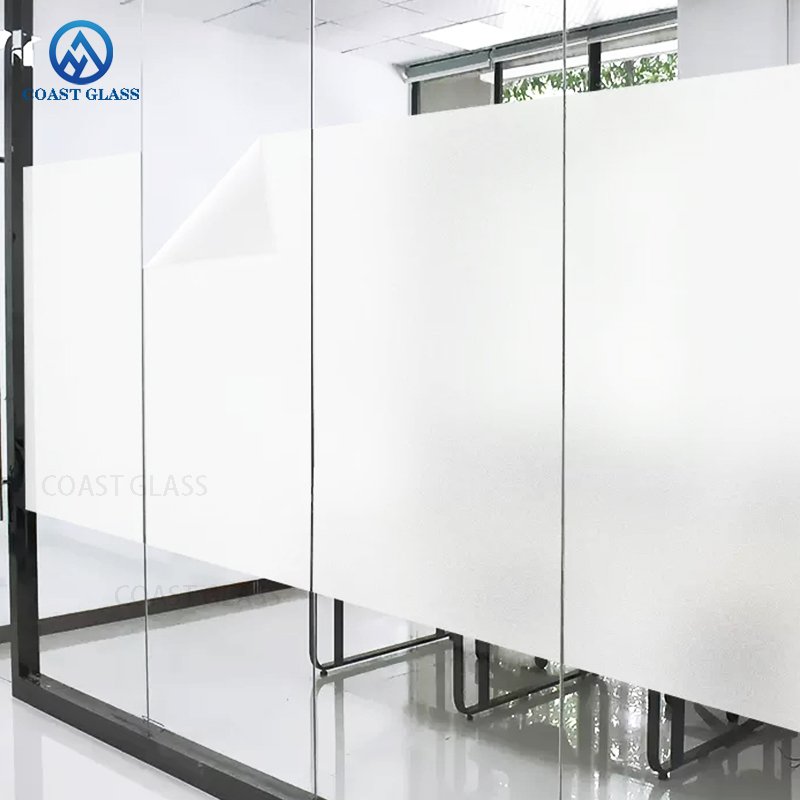Smart Film Glass Provide Privacy and Security Intelligent Control Color PDLC Film for Bathroom