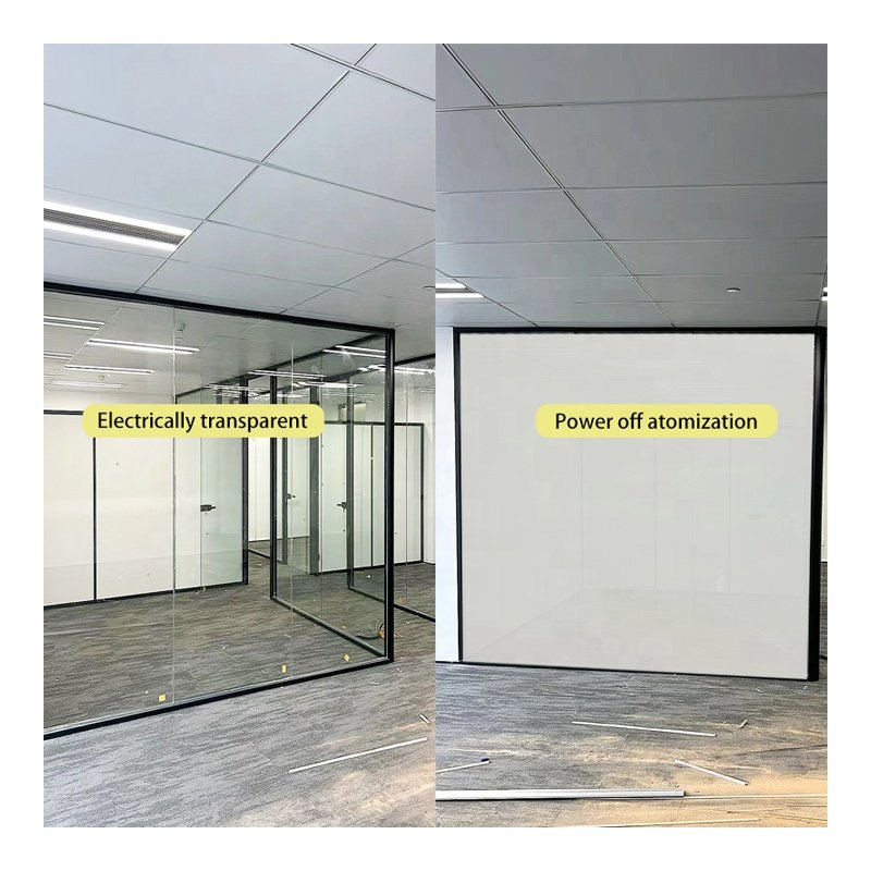 Adjustable PDLC Intelligent Film Modern Design Self-Adhesive Decorative Color Photoelectric Technology for Mall Applications