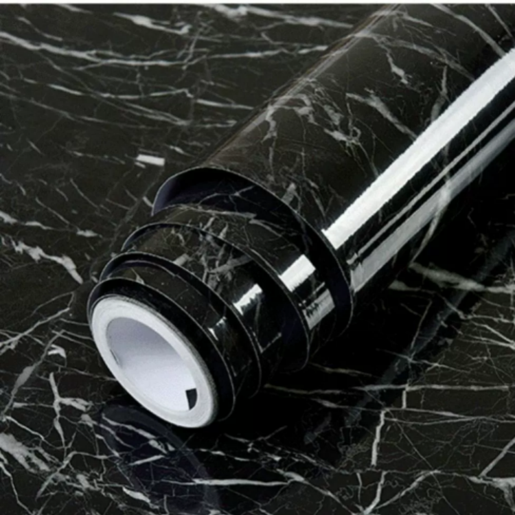 Home decorative desk wall paper decoration pvc marble film for Kitchen Cabinet adhesive pvc marble film