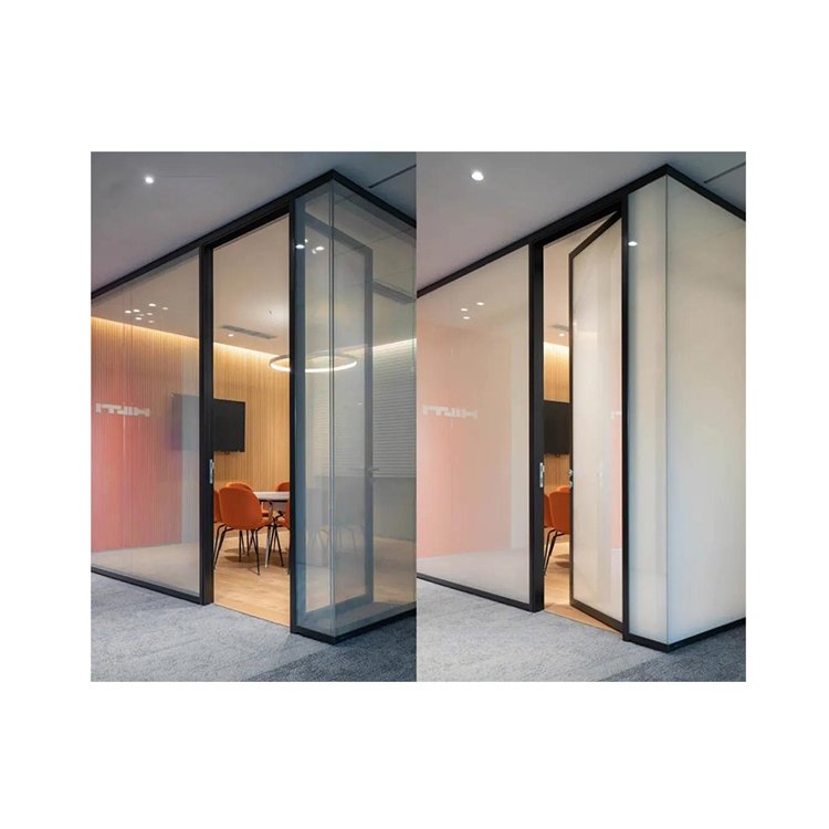 PDLC Switchable Film Laminated Transparent Tempered Glass