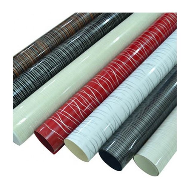 PVC sheet for interior door wooden design PVC membrane foil stretch ceiling PVC decorative film