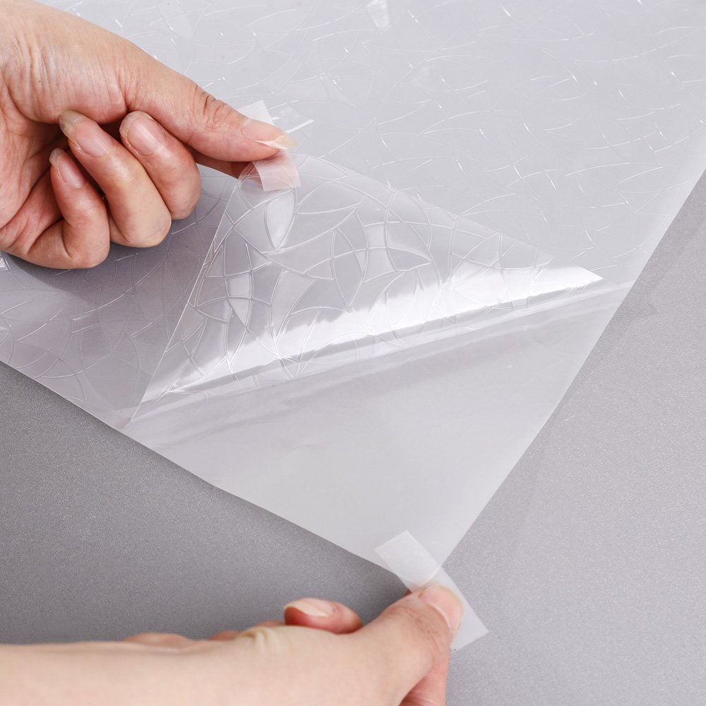 3D No Glue Window Privacy Film Static Window Clings Decorative Film Rainbow Light Effect Prism Window Stickers