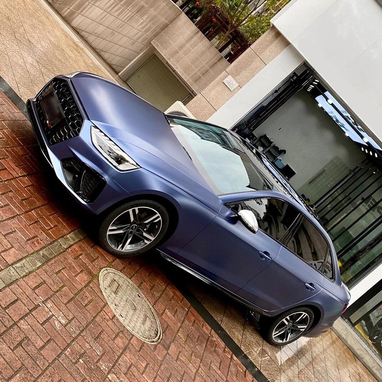 Pure Metal Midnight Blue Sell well blue Car Wrap Vinyl Car Body Stickers Film Color Change For Vehicle Car Wrapping
