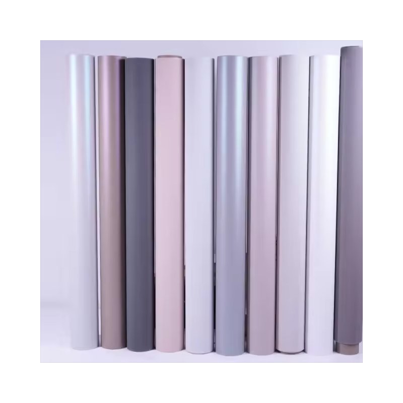 Hot Sale Factory price wooden grain pvc foil membrane pressing pvc decorative film wrapping profile pvc film for cabinet