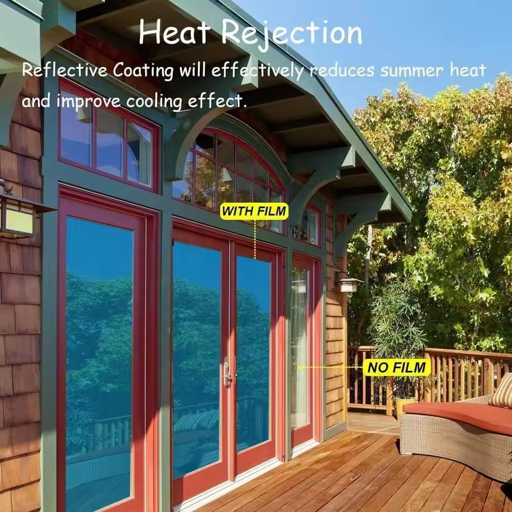 VLT 80% Nano Ceramic Tint Film High Clear Window Film UV Protection Heat Insulation Solar Film