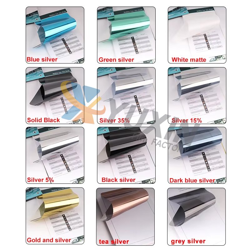 VLT 80% Nano Ceramic Tint Film High Clear Window Film UV Protection Heat Insulation Solar Film