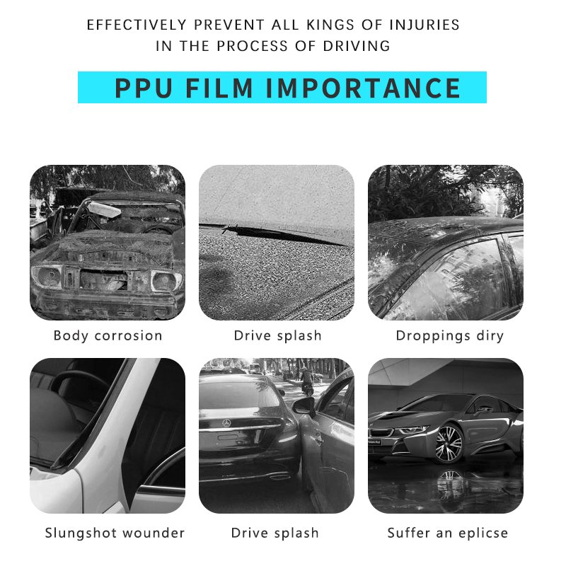 Oem Wholesale Custom Auto Tpu Ppf Film Gloss Color Changing Car Film Paint Body Protective Car Vinyl Wrap Film