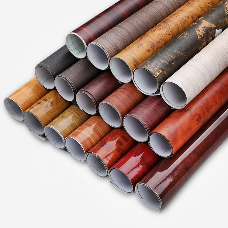 SCHANLEY 1.22*10M car wrapping film furniture wood grain film car interior PVC wood grain vinyl sticker