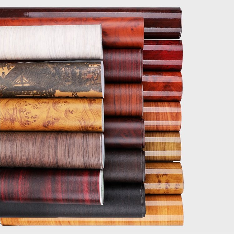SCHANLEY 1.22*10M car wrapping film furniture wood grain film car interior PVC wood grain vinyl sticker