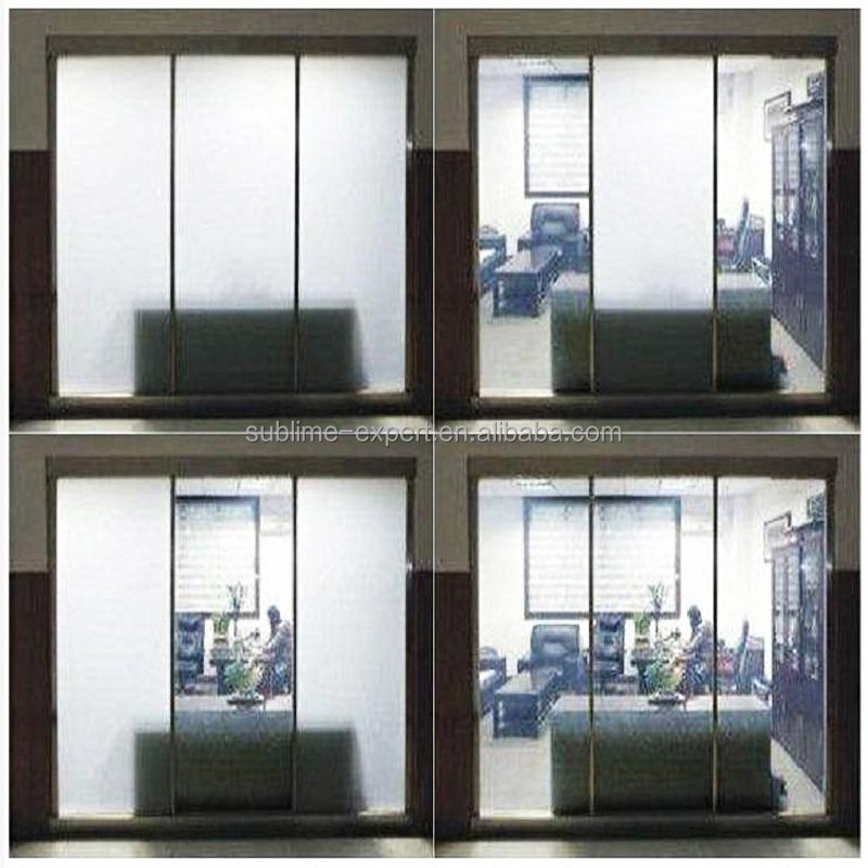Switchable PDLC Smart Glass Film block uv smart switchable glass film Glass Dimming Window Self-adhesive Switchable Privacy Film