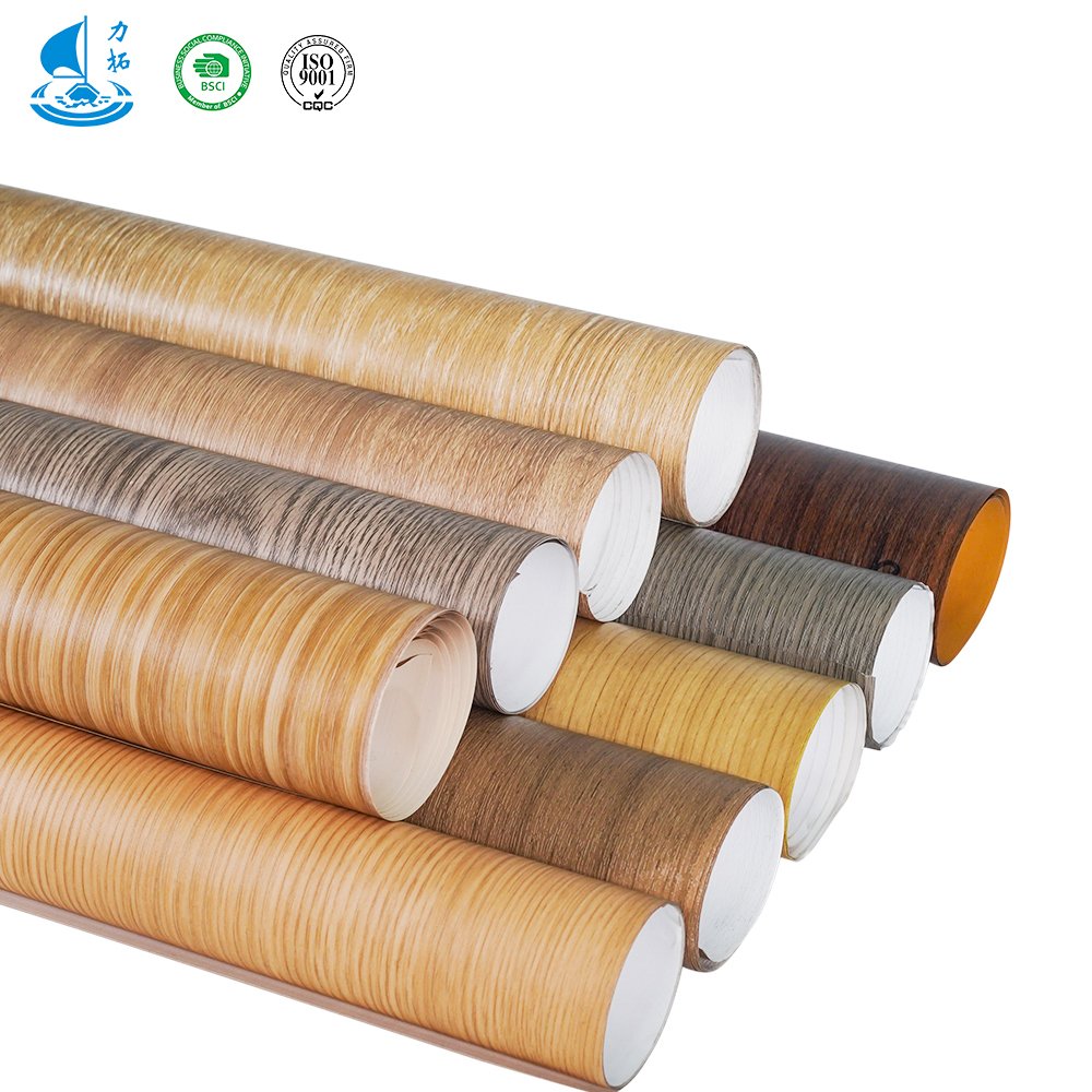 LITUO Manufactory Wholesaleself -adhesive pvc film pvc decor film for vinyl flooring south pacific sa