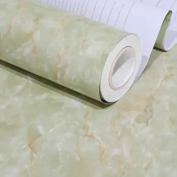 Non-self-adhesive marble PVC home decorative marble film with good quality