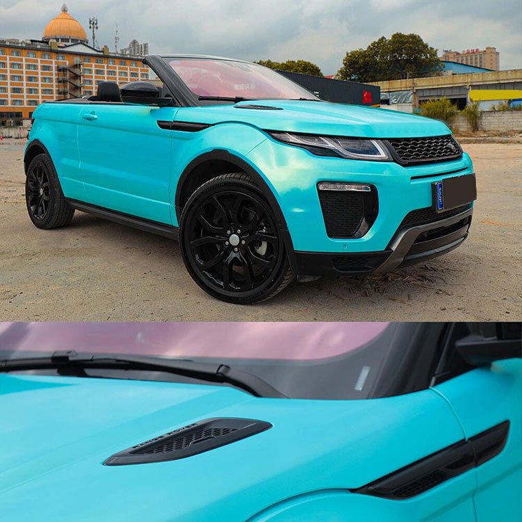 Magic Gold Blue car wrap film car paint protection film Factory wholesale blue vinyl car wrap