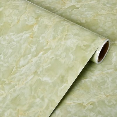 Classic Design PVC Stretch Black Marble Adhesive Decorative Ceiling Film