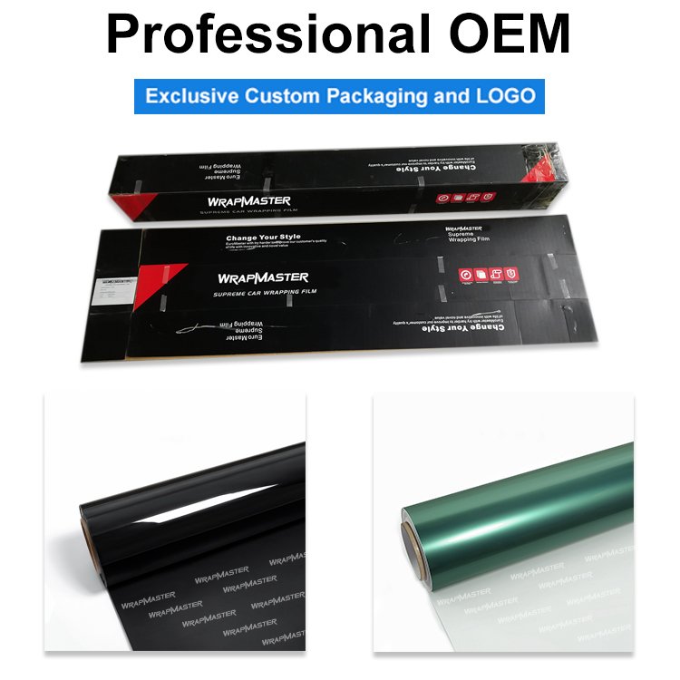 1.52*17m PET Self Healing Blue White Gold Car Films High Quality Car Wrap Premium Vinyl Wrap Car Wrapping Film