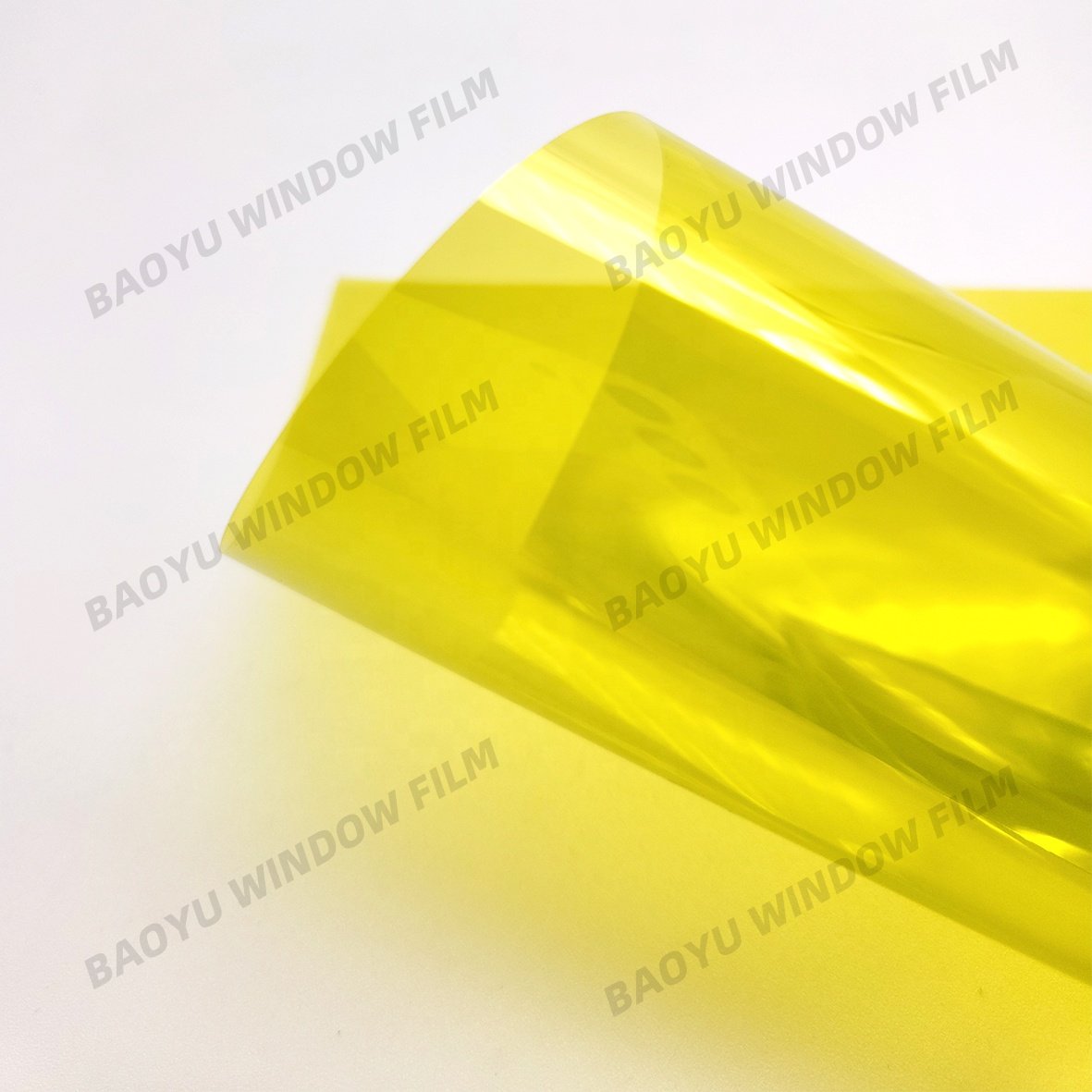 home office color Beautiful Decorative film colorful Block UV Green grass yellow