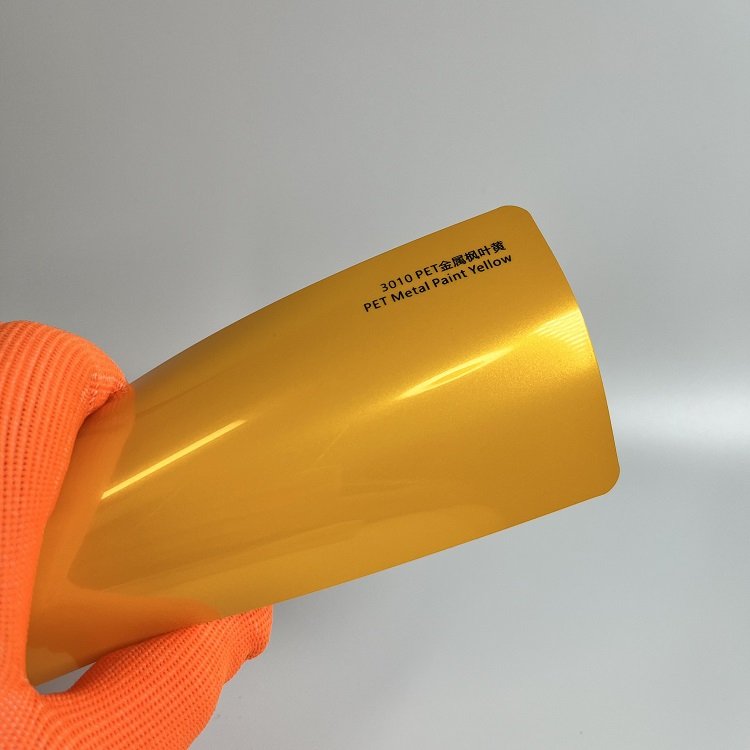 Metal Paint Yellow Best-selling yellow Car Wrap Vinyl Car Body Stickers Film Color Change For Vehicle Car Wrapping