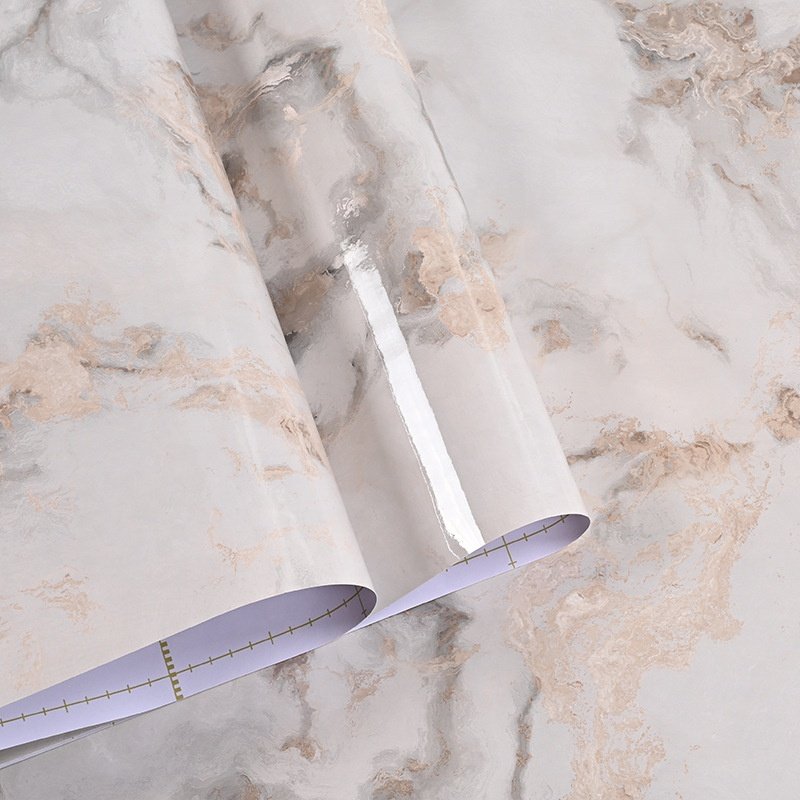 Marble PVC Boeing film for kitchen for background hotel renovation furniture new arrival decorative Peel & stick wallpaper