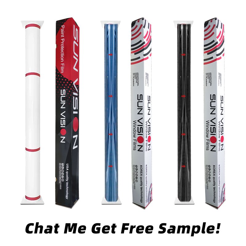 Free Sample Ultra HD Nano Ceramic Car Window Tint Film UV Rejection Sun Block Carbon Solar Window Film For Car Tinted Polarized