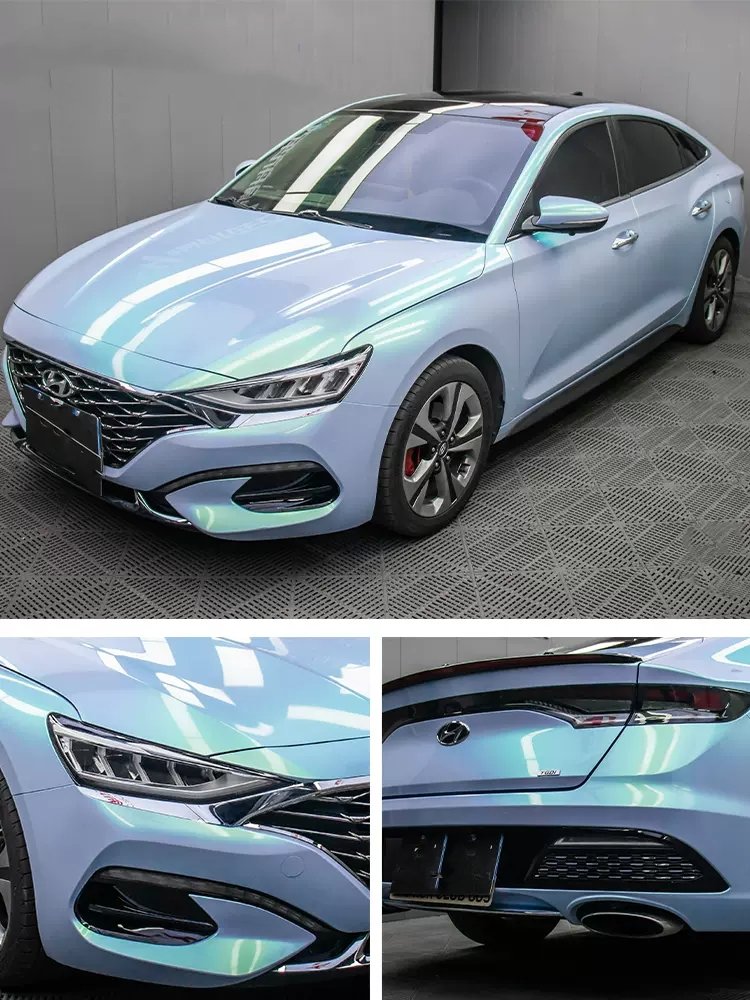 Quality car wrap vinyl color OEM Factory price decorative films matt color-changing car tpu film