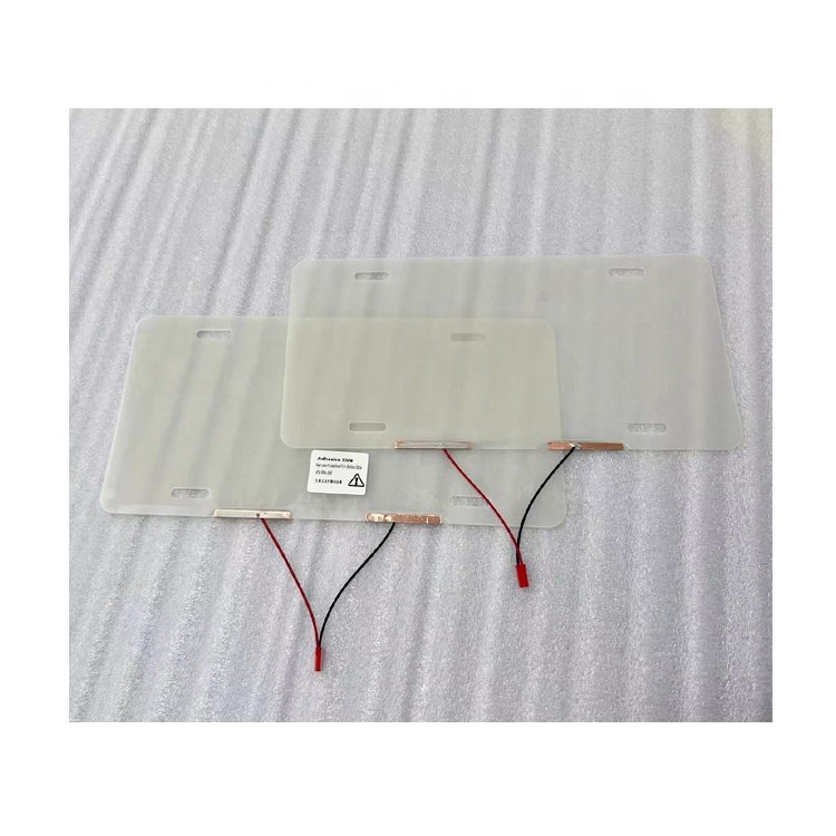 Electrochromic Smart Film Self Adhesive Pdlc Smart Glass Film for Car License Plate